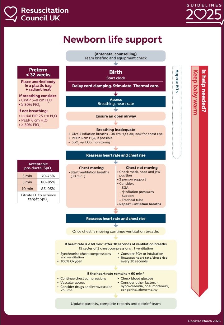 Neonatal Resuscitation for MRCOG: Updated 2026